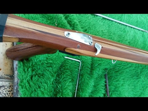 how to make simple trigger for speargun, strong but soft