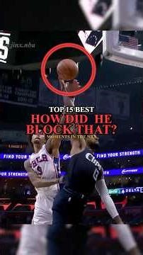 Top 15 “HOW DID HE BLOCK THAT” Moments In The NBA | Part 1