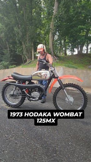 1973 HODAKA WOMBAT 125 MX. A RARE SURVIVOR! FULL YOUTUBE VIDEO HERE - https://youtu.be/nD_bYUC10_Q?si=LQZQ7SvOETYEFSQ3 | Kaplan Cycles
