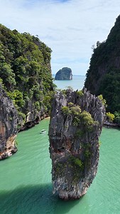 Live your vacations in Thailand like a movie scene 🏝️ 📍James Bond Island - Phang Nga Bay , Thailand 🇹🇭 | Adel Mgaieth