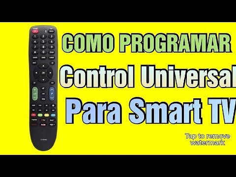 How to program a universal remote control for any TV
