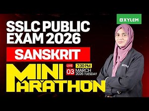 SSLC Public Exam 2026: Sanskrit | MiniMarathon | Xylem SSLC