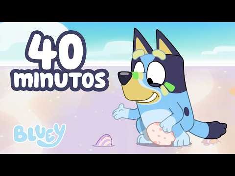Un viaje familiar a la playa 🏖️ | Episodios completos | Bluey - Español Canal Oficial
