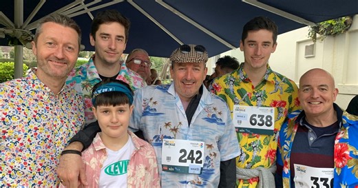 Faces of Torquay's Big Tackle as walkers raise £75,000