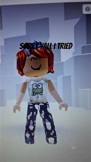 #roblox #avatar challenge.i tried my best :)