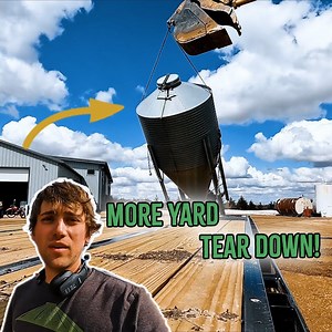 New Project in the Farm! We’re Tearing Down Our Yard | Larson Farms