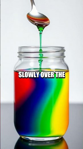 The Amazing DIY Rainbow in a Jar Experiment