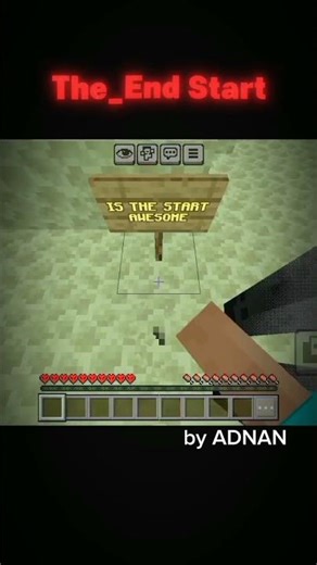 MCPE hardcore end world