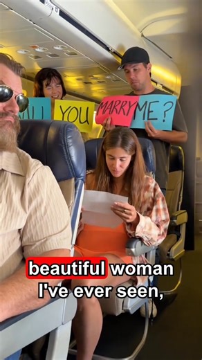 Pilot proposes over intercom! ❤️ | Jamieandblack