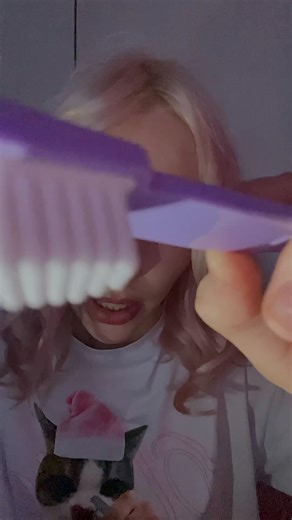 ASMR чищу зубки #асмр