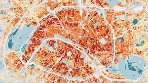 Une carte interactive des endroits à éviter pendant la canicule à Paris