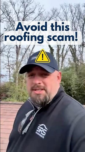 Avoid this roofing scam!!🚨‼️ (homeowners beware!!)