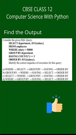 CBSE CLASS 12: Computer Science With Python (083): Find Output