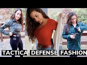 TACTICA DEFENSE FASHION | Try-on and review of concealed carry clothing and holsters