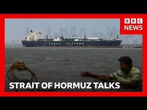 UK says Iran holding world economy 'hostage' with Hormuz attacks | BBC News