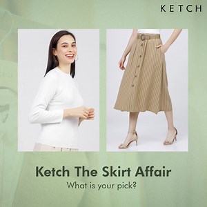 Here’s the cutest skirt affair for all you pretty ladies out there, style your perfect pair of skirts with almost everything and anything. What is your favourite pick out of those? Comment below! . . . #getketch # #ketch #highlander #locomotive #tokyotalkies #vishudh #ecko #funfashion #whattoweartoday #fashionforever #styleinspirations #worldfashion #menstyles #fridayfashion #streetwear #clothingbrand #styleguide #brandedclothes #ootdpost #mensfashionwear #onlineshopping #styleinspo #shopfashion