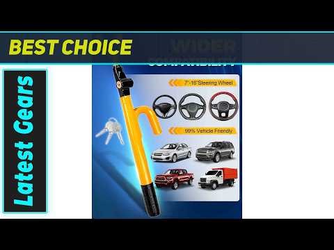 Tevlaphee Steering Wheel Lock: Maximum Visual Deterrent Power