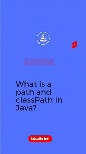 what is path and classpath in java #shorts #shortvideo #java