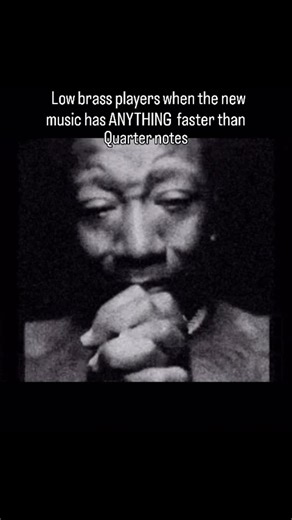 Jared Eck on Instagram: "We are NOT built for ts🥀 - - - #trombone #orchestra #muscian #funny #practice"