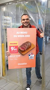Jusqu’au 6 octobre, le rôti de bœuf est en promo chez Chronodrive ! Vous savez déjà quoi mettre au menu ce week-end 😉 | Chronodrive