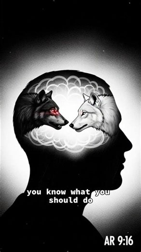 Why You Self Sabotage 🛑 The Two Wolves