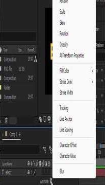 How to Make Text Flicker in After Effects