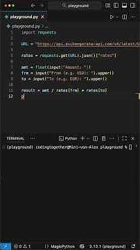 Simplest Currency Converter in Python