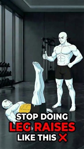 top Doing Leg Raises Like This ❌ (Do THIS Instead)