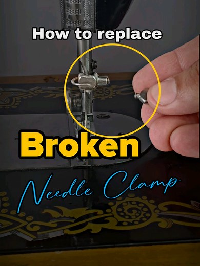 Fixing a Broken Sewing Machine Needle Clamp
