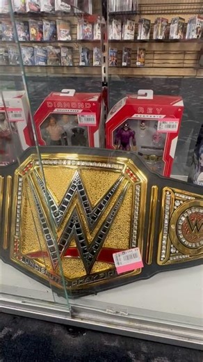 Crazy WWE figures found on toy hunt!!