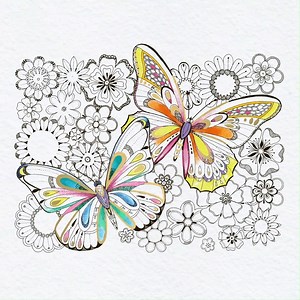 9.5K views · 75 reactions | The world just looks a little more beautiful in spring. 曆 Grab a Papyrus coloring page and take a moment to relax. https://bit.ly/33Y6oz8 | Papyrus | Facebook