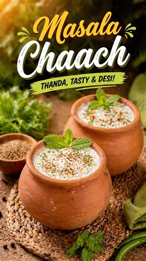 Masala Chaach 🧊 | Cool, Refreshing & Perfect Summer Drink!