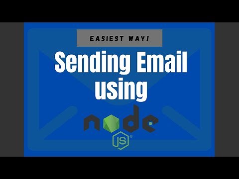 How to send Email using Node.js (Easiest way 🤓 using Sendgrid)