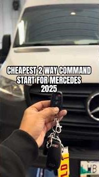 Affordable Mercedes Benz remote start #remotestart #mercedes #2way #carstarter #manitoba #compustar