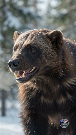 This Animal Looks Small… But It's Seriously Tough! 🐾 | Wolverine Facts