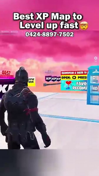 Best AFK XP Map to Level up fast in Fortnite Chapter 6 Seaon 4🤯