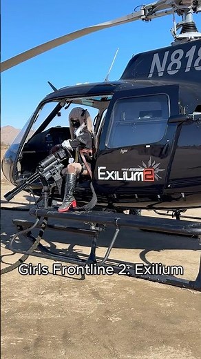 Bts of Girls Frontline 2 Exilium anniversary special filming #cosplay #girlsfrontline2exilium