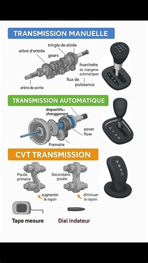 Different Types of Car Transmission 🚘⚙️Manual vs Automatic Manual, Automatic, CVT & DCT – Explained!