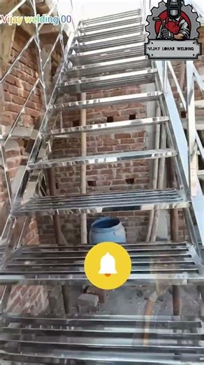 Modern Acrylic Steel Staircase Railing in Blue Colour Jindal ki Steel design jina