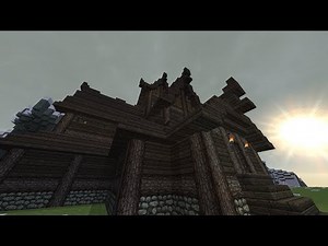 Nordic Longhouse Minecraft tutorial Part 1/5
