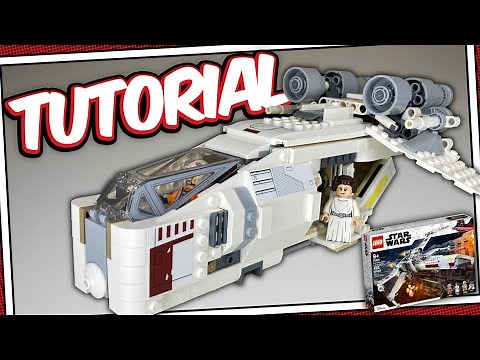 How To Turn The 75301 X-WING Into A REBEL GUNSHIP - (LEGO 75301 Alternate Build Tutorial)