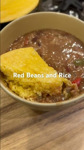 Red Bean and Rice on the ‪@BlackstoneGriddles‬ Smoker