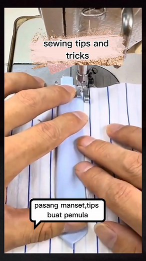 Cara pasang manset tangan #sewingtutorial #carajahit #trikjahit | Masyete Dalbo
