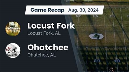 Football Recap: Locust Fork Triumphant Thanks to a Strong Effort from "Dino" Dylan Embry