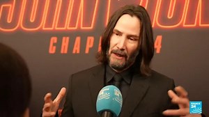 'Almost ballet': Keanu Reeves brings 'John Wick' to Paris