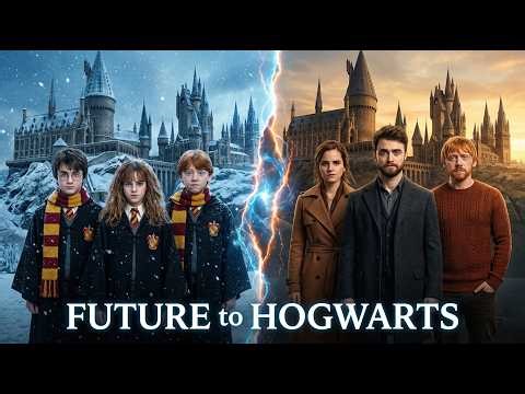 Harry Potter Characters Meet Their Future Selves 😱 | 2000s vs 2026 AI Transformation