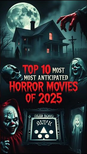 Top 10 Most Anticipated Horror Movies of 2025 | horror movies 2025👻#horrormovies2025 #shorts #top