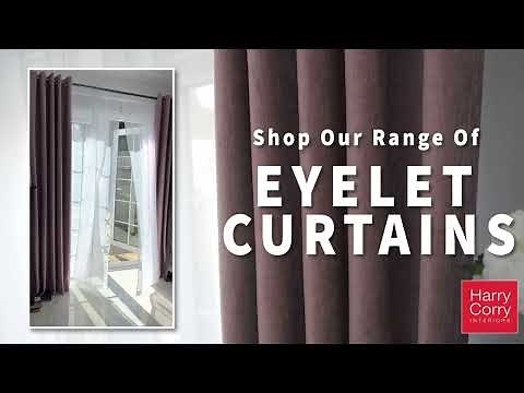Choose From Over 100 Styles Of Eyelet Curtains!