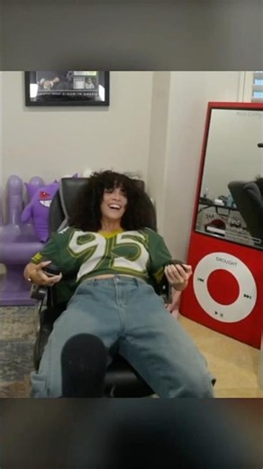 Cinna Tries To Do The Famous "YourRage Chair Bounce"