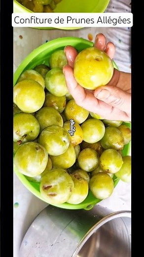 👍Délicieuse confiture de Prunes allégée. Reduced-fat plum jam. مربى البرقوق قليل الدسم
